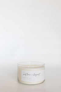 Sweet Lemon + Bergamot Classic 10oz Double Wicked Candle