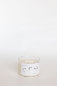 Sea Salt + Orchid Classic 4oz Mini Candle