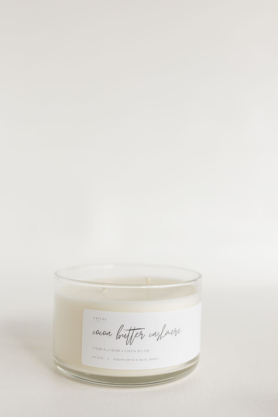 Cocoa Butter Cashmere Classic 10oz Double Wicked Candle