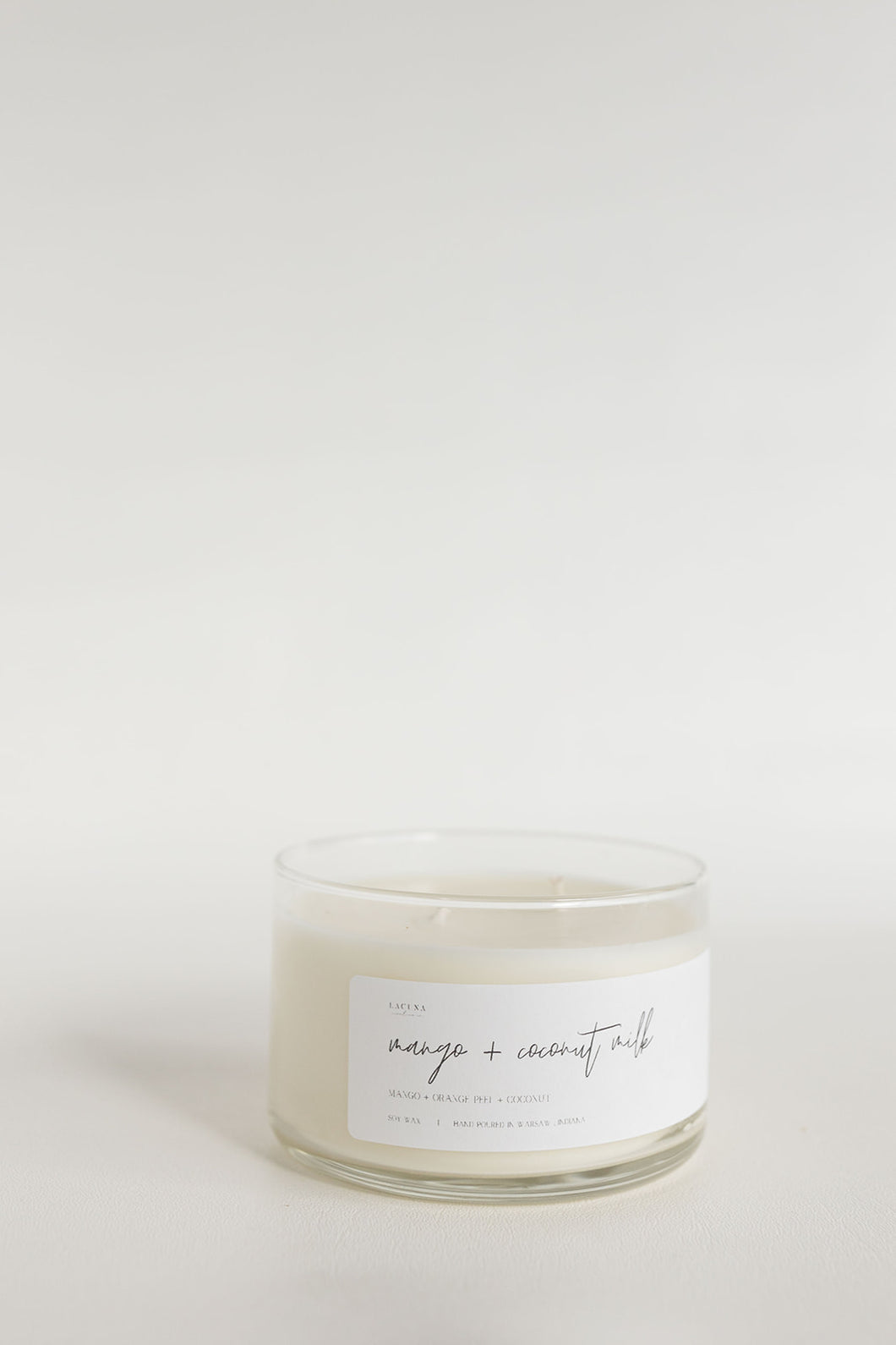 Mango + Coconut Milk Classic 10oz Double Wicked Candle