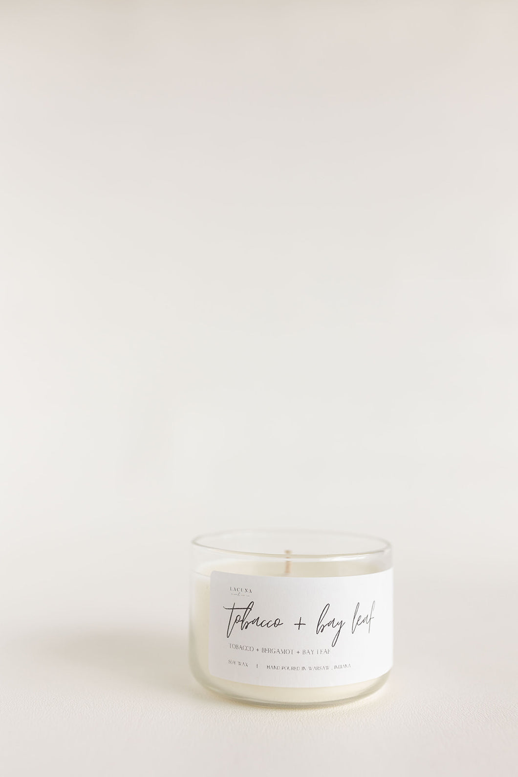 Tobacco + Bay Leaf Classic 4oz Mini Candle